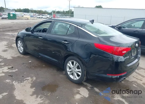 2013 Kia Optima Ex из США, поврежденный, VIN 5XXGN4A77DG202387